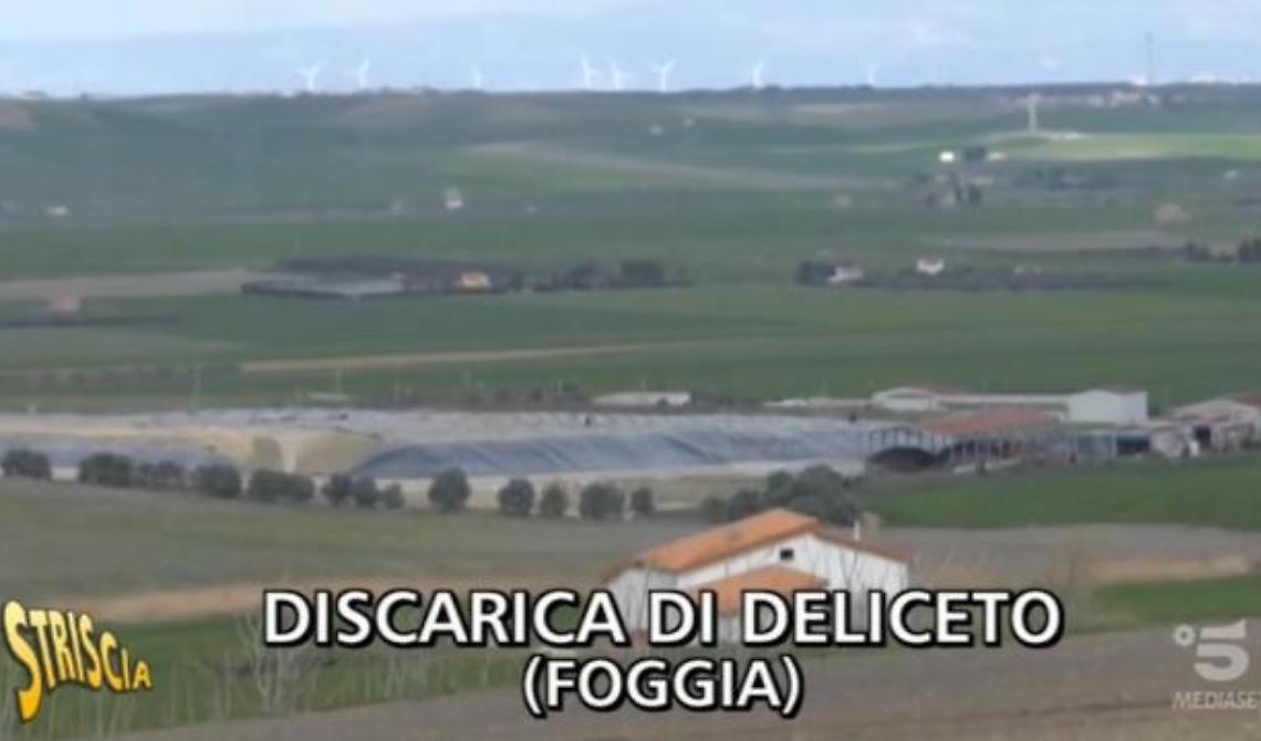 Discarica di Deliceto, appena riaperta e già in fiamme