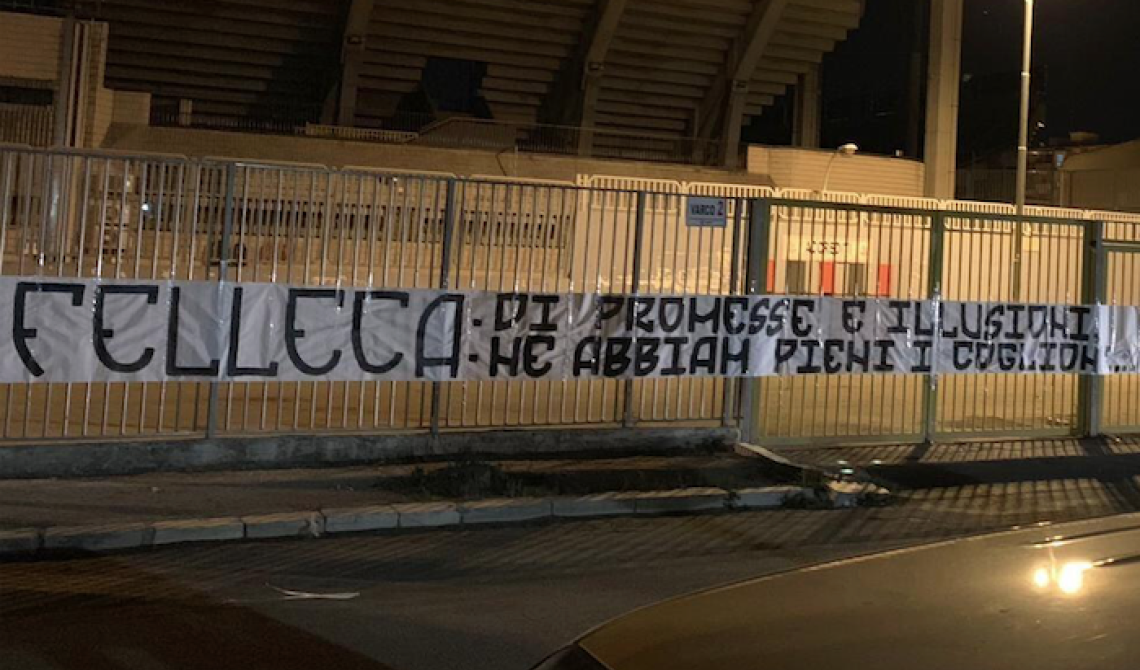 Foggia calcio, non chiamateli tifosi ma Felleca dice: “Vi capisco"