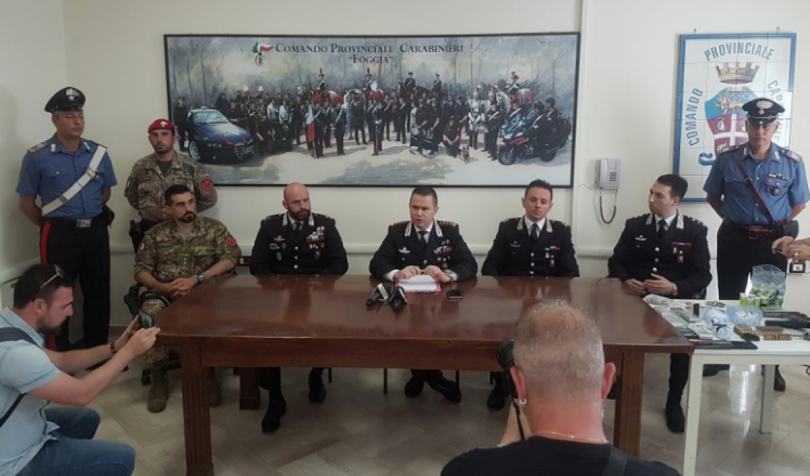 Carabinieri "ad alto impatto" anche su Foggia