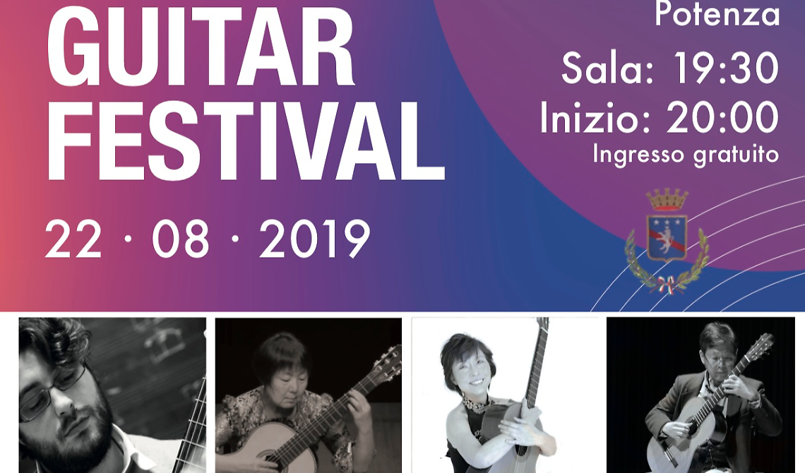 Al via a Potenza il Guitar Festival, protagonisti i musicisti giapponesi