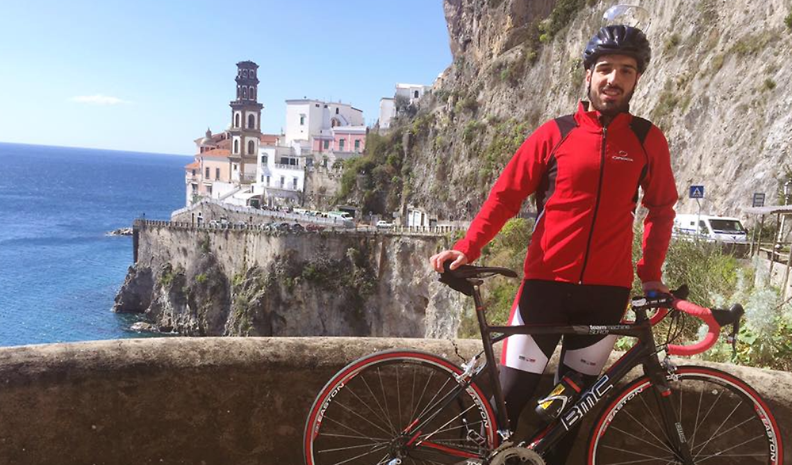 Viaggio in bici del lucano Nicol Ielpo tra nove Capitali della Cultura europee, passando per Vasto, Foggia, Potenza, Viaggiano e Matera