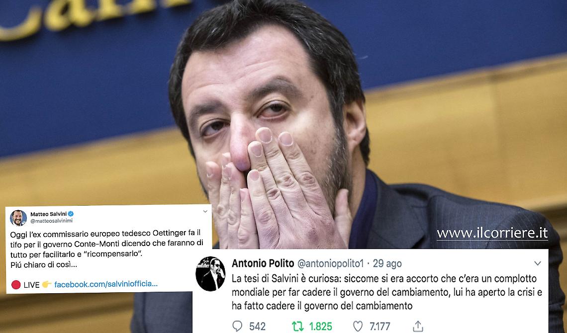 Le giaculatorie di Salvini, dai rosari alle bestemmie