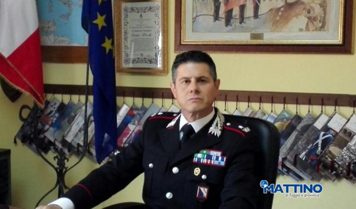 Picchi di eccellenza per l'Arma: sul Gargano arriva il comandante antimafia dei Carabinieri 