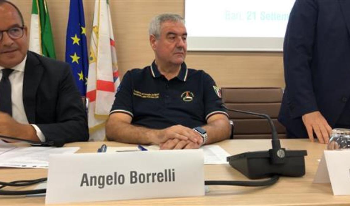 Protezione Civile, Borrelli a Bari: «I sindaci hanno grande responsabilità»