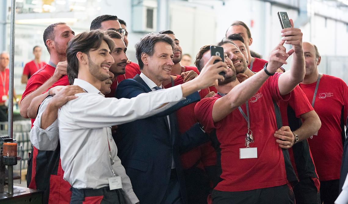 Visita di Conte in Irpinia, nel pomeriggio sarà a Vallata