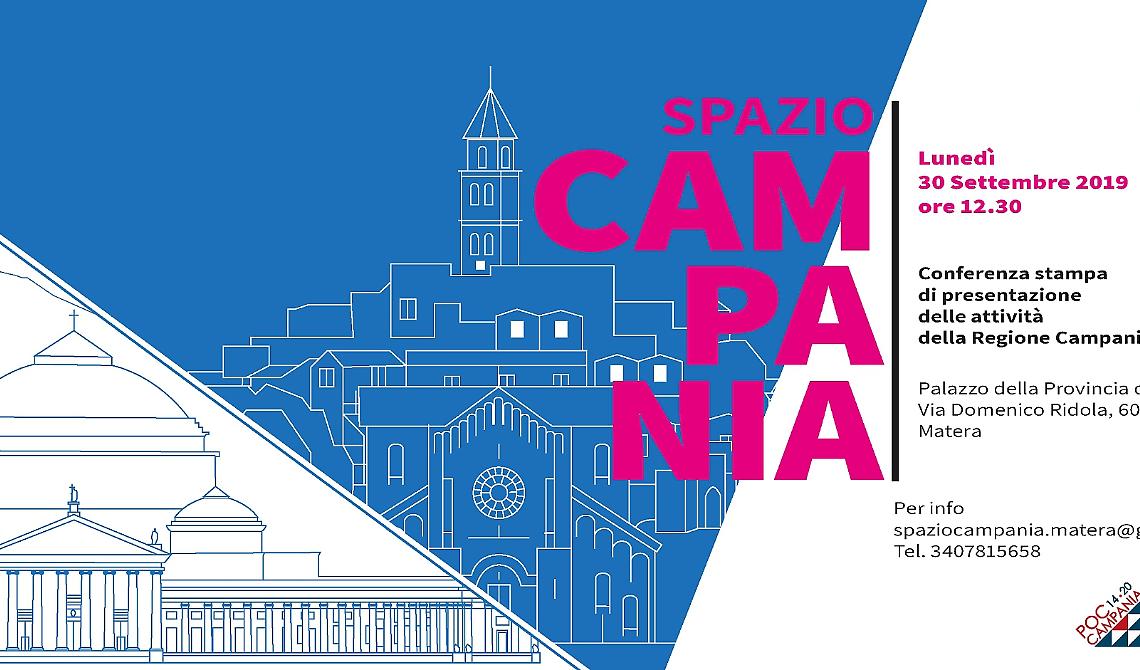 Storia, cultura e gastronomia, Spazio Campania sbarca a Matera 