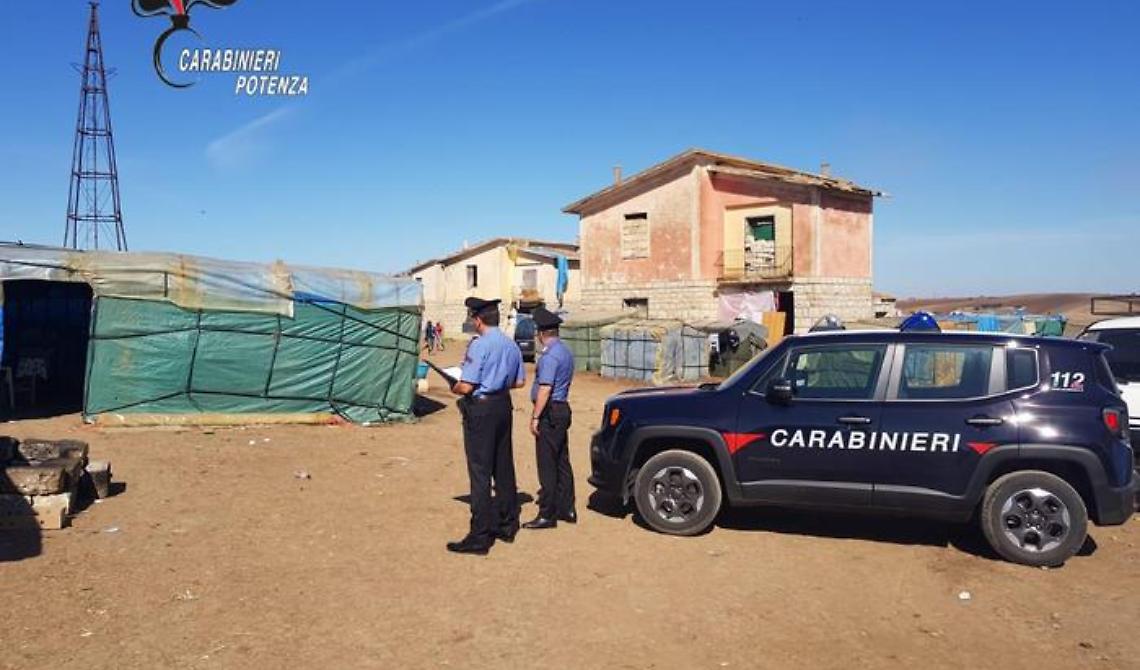 Controlli anticaporalato nel Potentino, 1arresto e 41 denunce