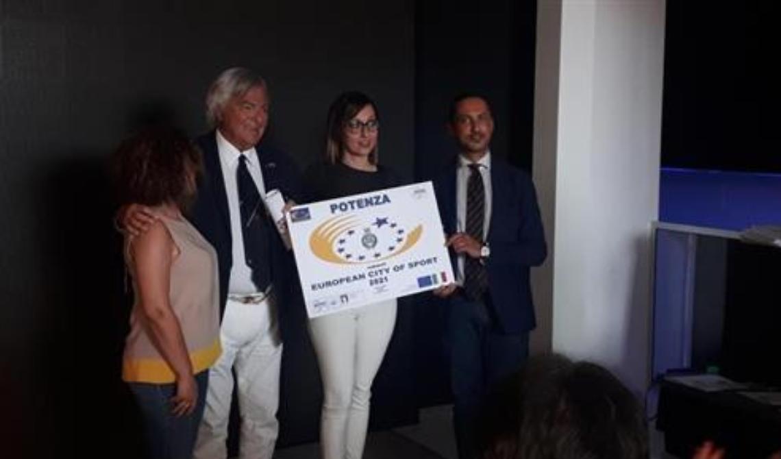 Grande annuncio: Potenza sarà Capitale europea dello sport nel 2021