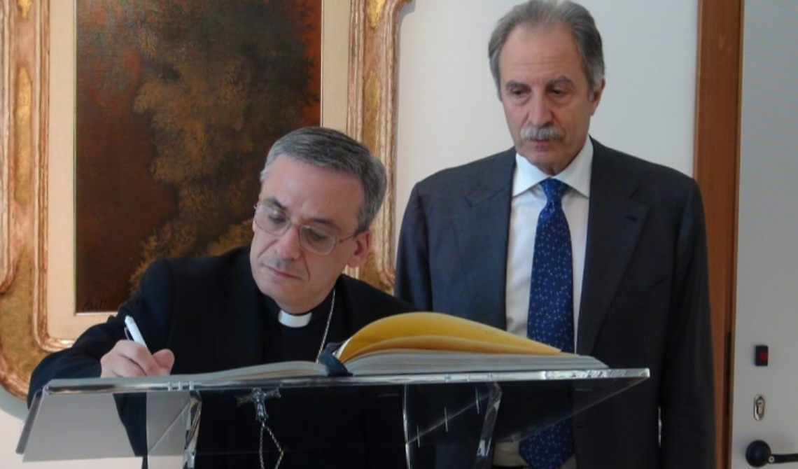 Crob di Rionero, l'arcivescovo Fanelli incontra il presidente Bardi