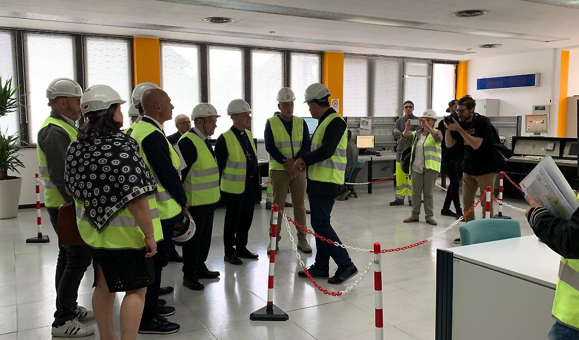 Braia visita Italcementi: «Sostenibilità ambientale e delocalizzazione dell’azienda materana»
