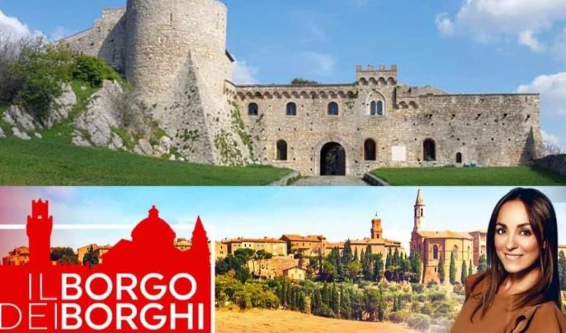 Bovino bandiera della Puglia alla fine de "Il borgo dei borghi"