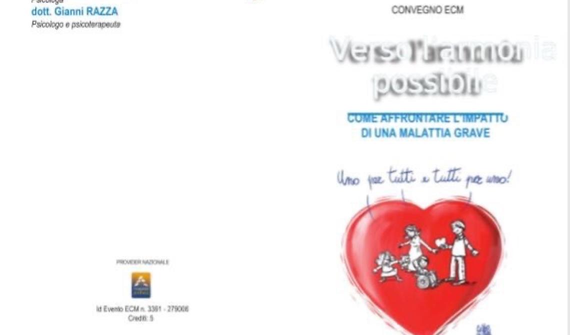 Ordine Psicologi della Basilicata, sabato un incontro formativo sulle malattie gravi