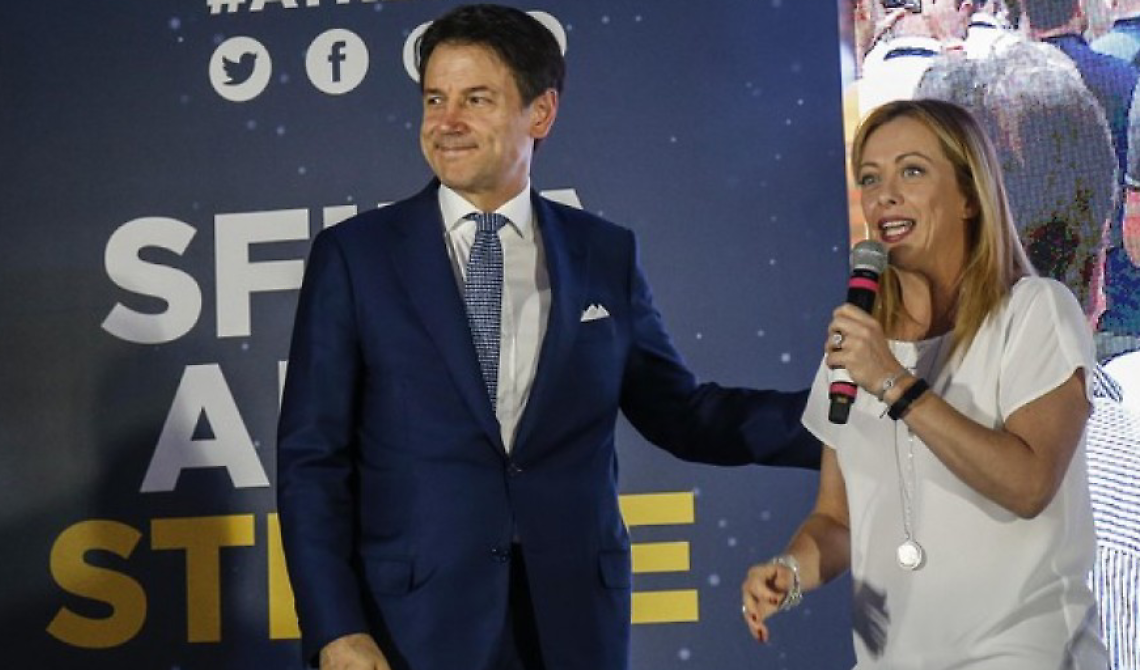 Giorgia Meloni: «No campagna elettorale su Ilva in Puglia. Se le proposte di Conte sono serie, le sosterremo»