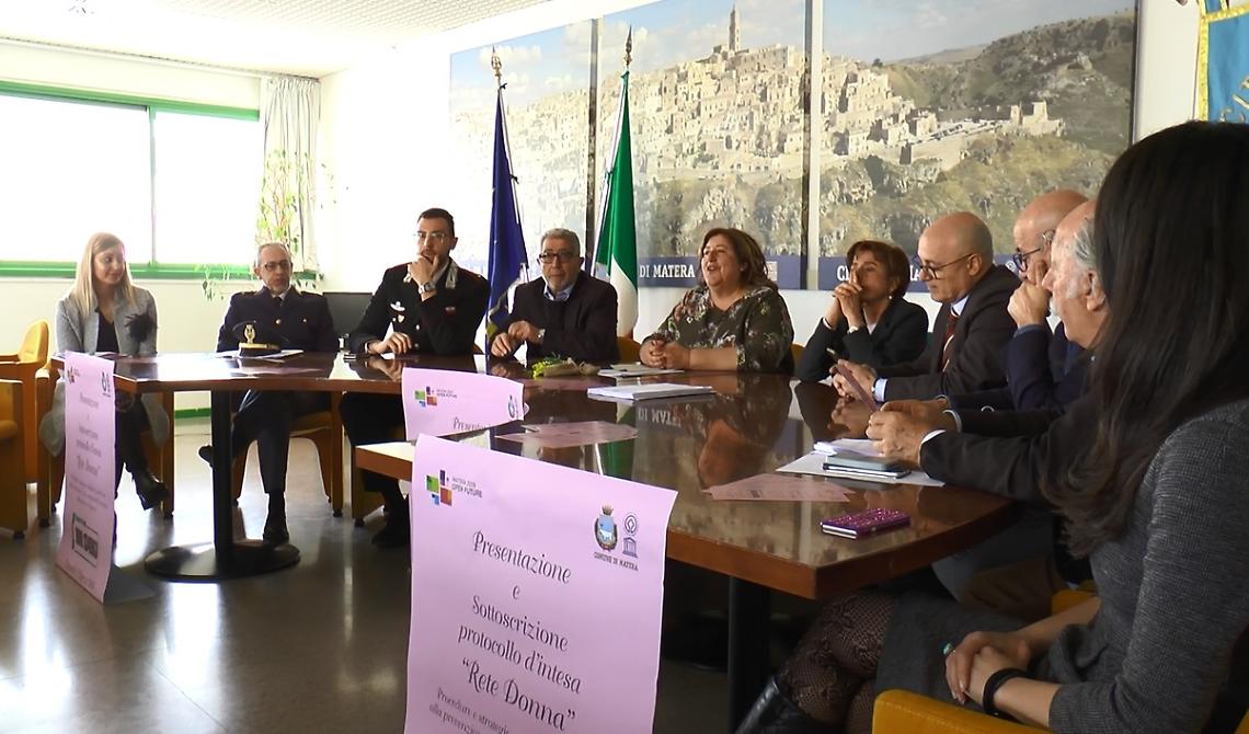 Protocollo Rete Donna, a Matera un incontro tra istituzioni e firmatari 