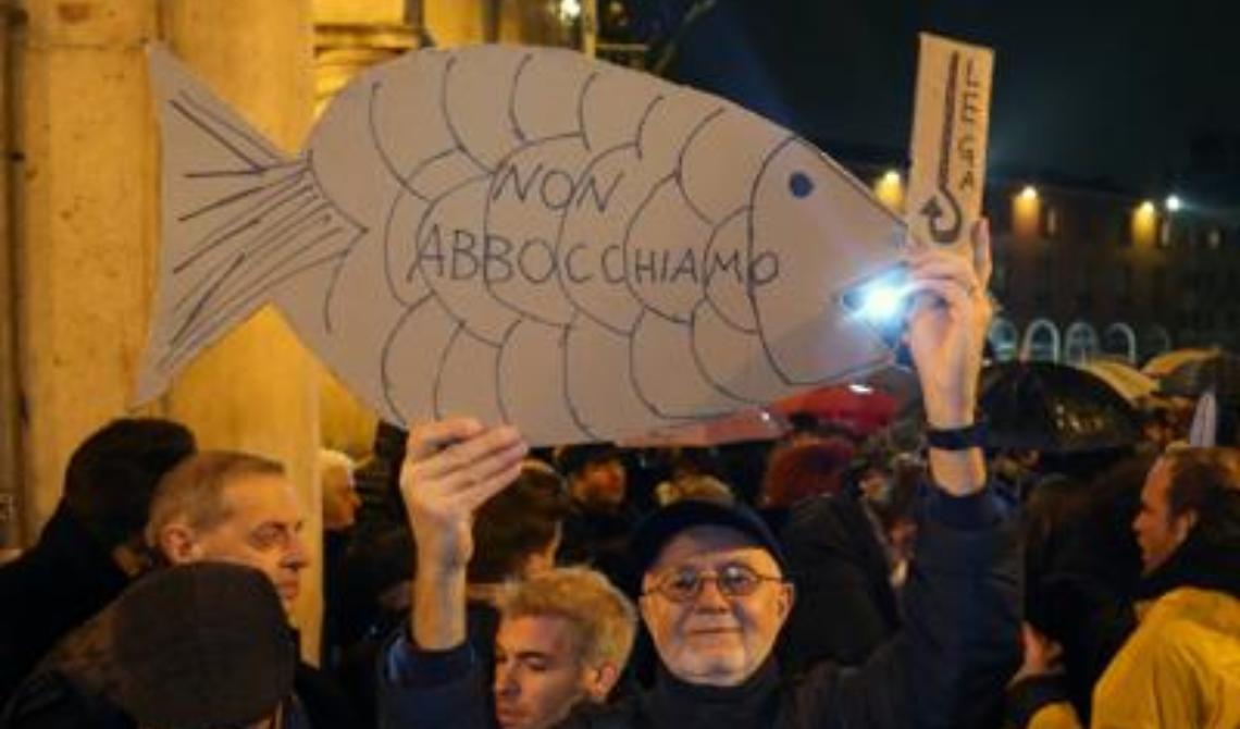 Sardine contro Salvini anche a New York, organizzate da una ricercatrice originaria di Foggia