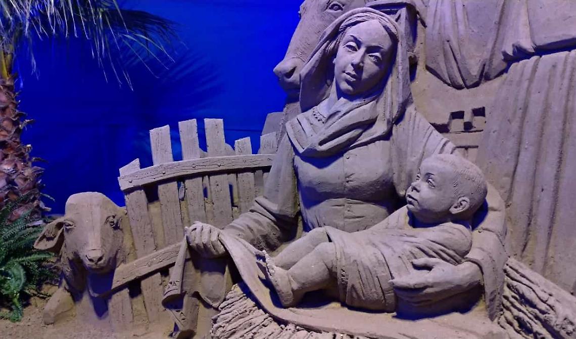 A Matera il presepe di sabbia di Jesolo, in esposizione fino al 6 gennaio