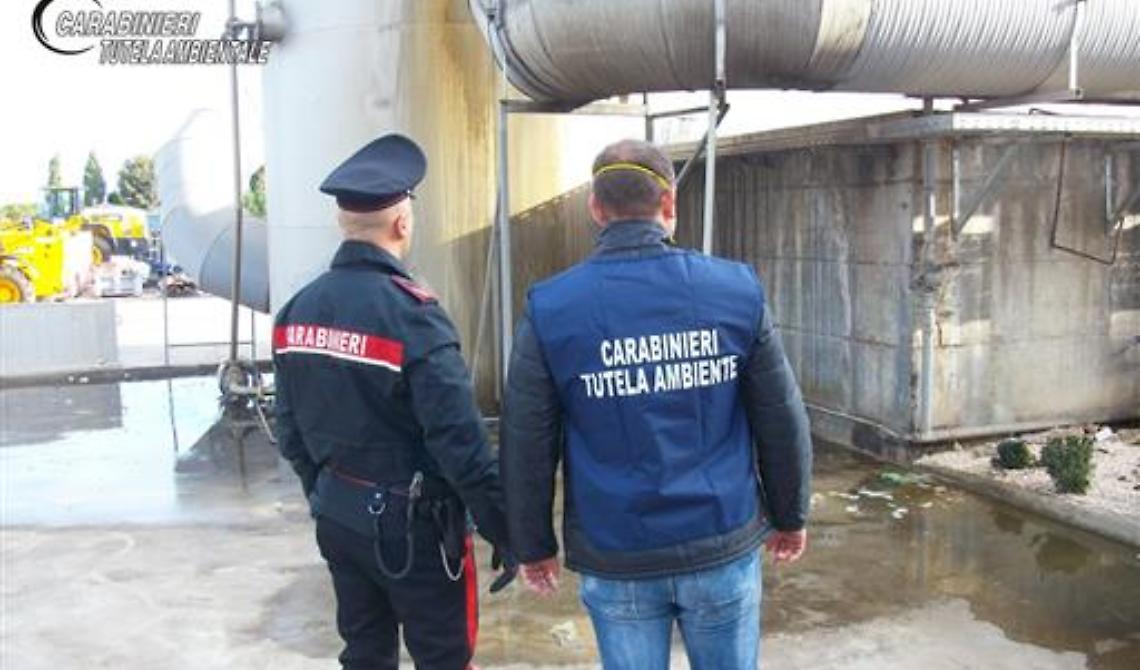 Lucera, i Carabinieri del Noe sequestrano l'impianto dei rifiuti