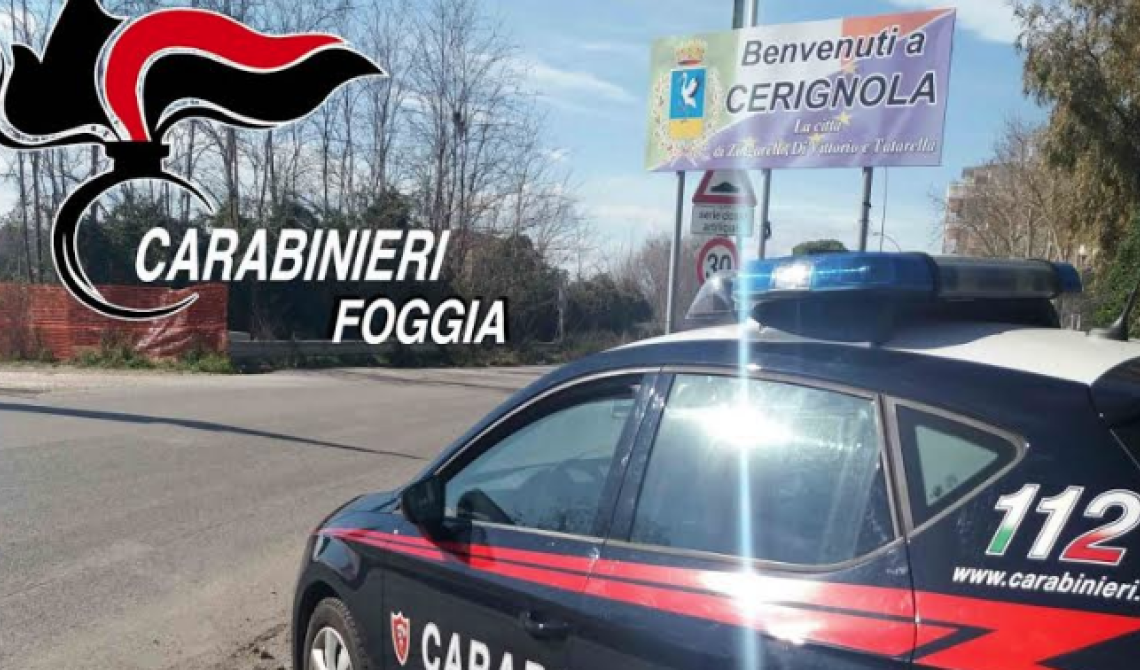 I Carabinieri di Cerignola tirano le somme: 326 Kg di stupefacenti sequestrati, 49 spacciatori arrestati, 260 drogati segnalati
