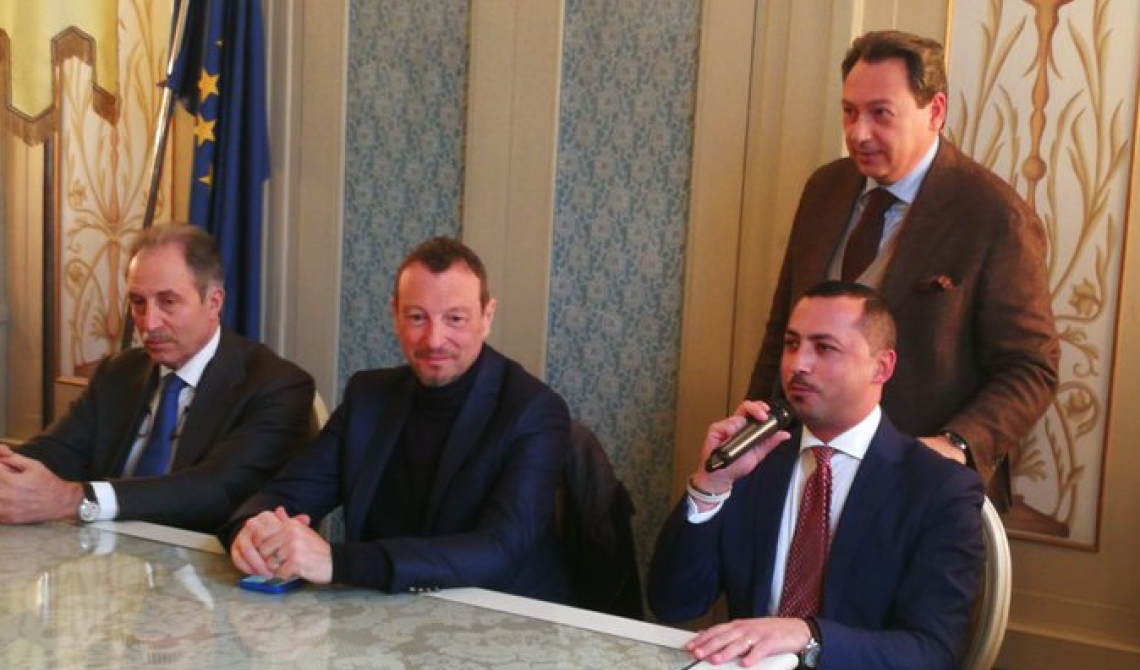 Amadeus, Bardi e Guarente presentano la grande notte di Capodanno a Potenza