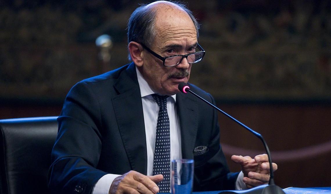 Il procuratore nazionale antimafia e antiterrorismo Cafiero de Raho a Foggia