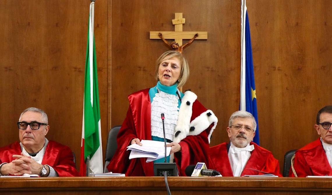 Inaugurazione dell'anno giudiziario: la presidente Sinisi e il Liber Augustalis