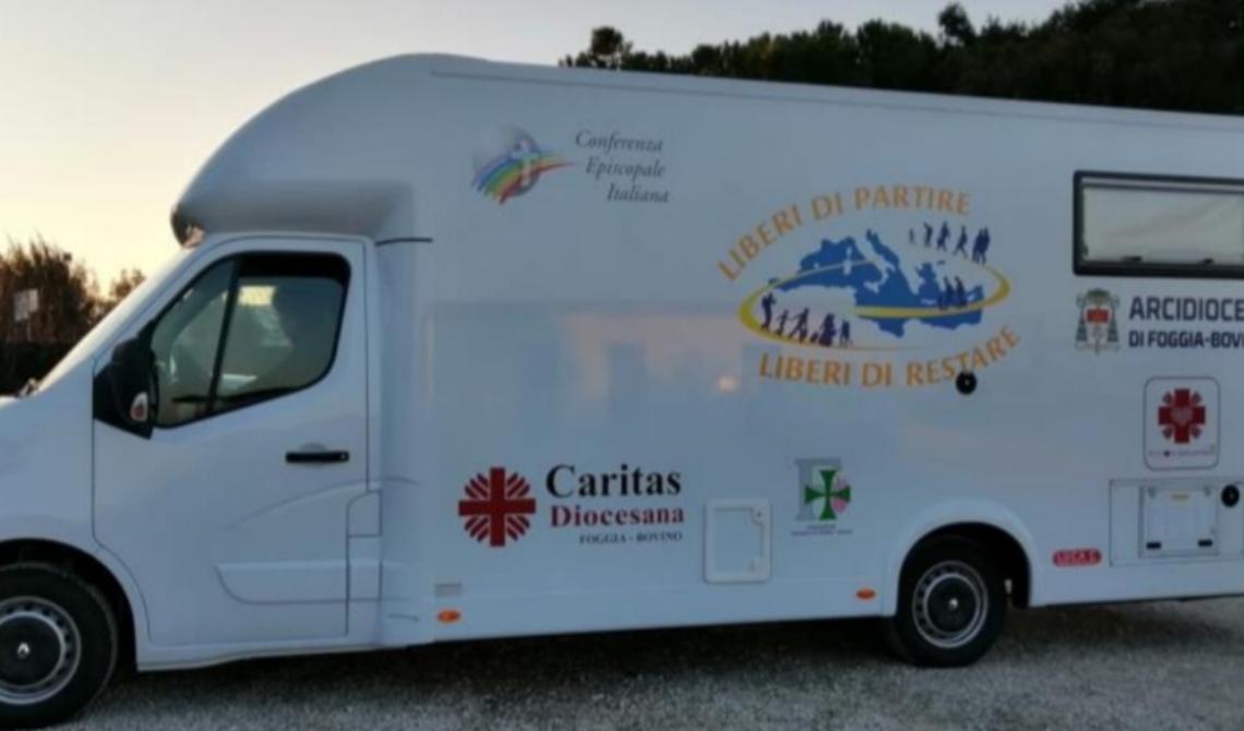 Clinica ambulante della Caritas di Foggia per l'assistenza sanitaria di base alle persone maggiormente bisognose