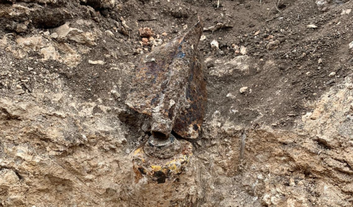 Ancora una bomba ritrovata al "Gino Lisa" durante i lavori di allungamento della pista: la quarta in una settimana