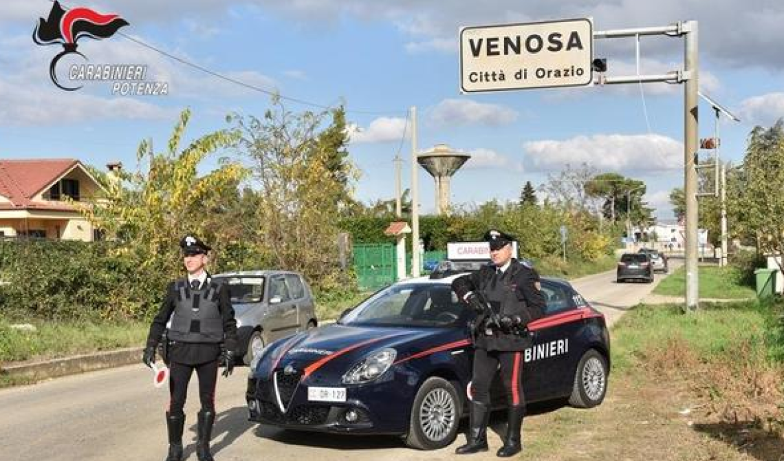 Venosa, ancora un'aggressione ai carabinieri: questa volta è un extracomunitario