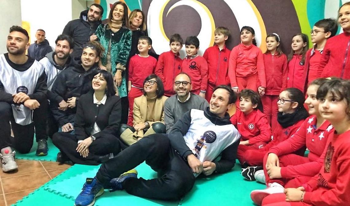 Archeotraining: così Piemontese gioca con la storia, insieme alla Giuliani e alla Lioia