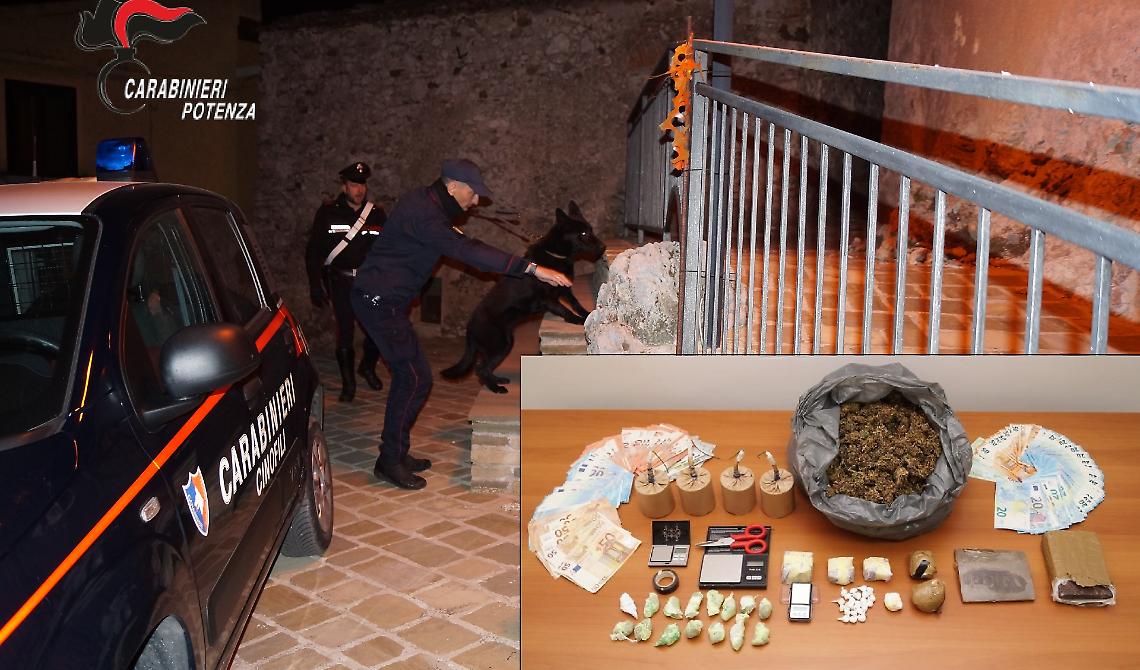 Droga ed esplosivi: due arresti a Venosa