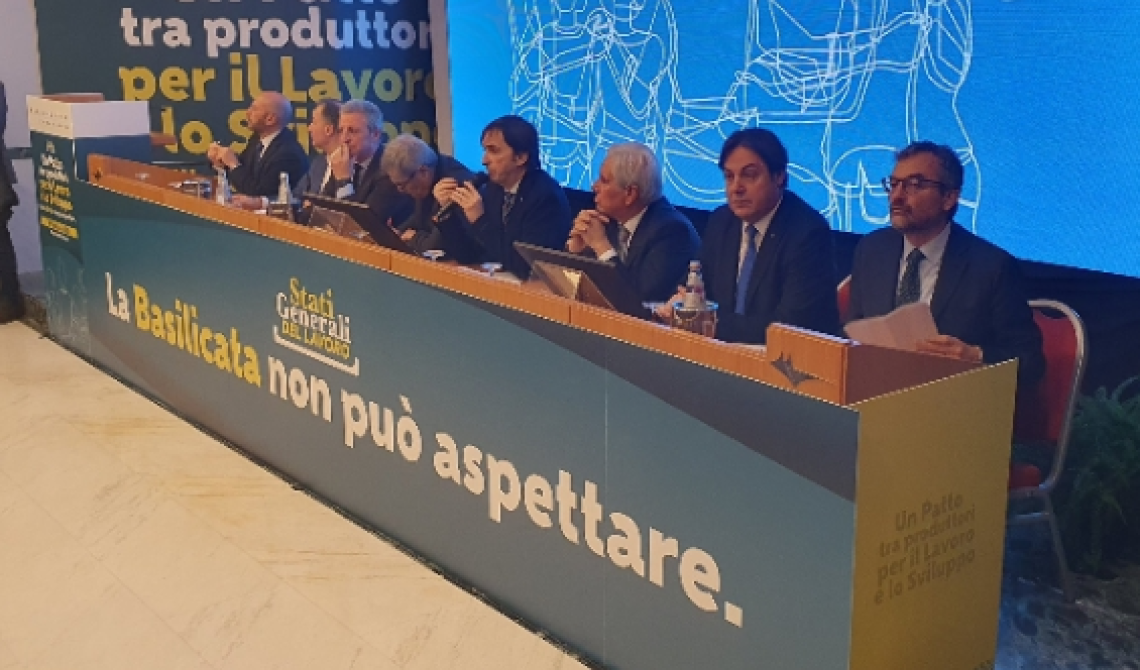 Un documento per il rilancio della Basilicata