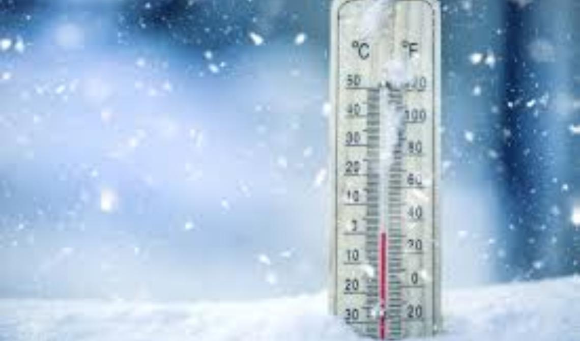 Fiocchi di neve su Potenza e temperature in picchiata