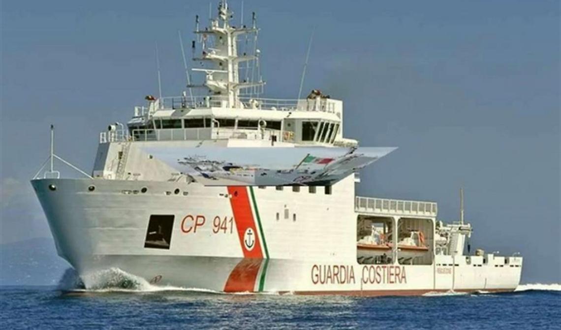 La Diciotti pronta a soccorrere le Tremiti abbandonate dalla Tirrenia