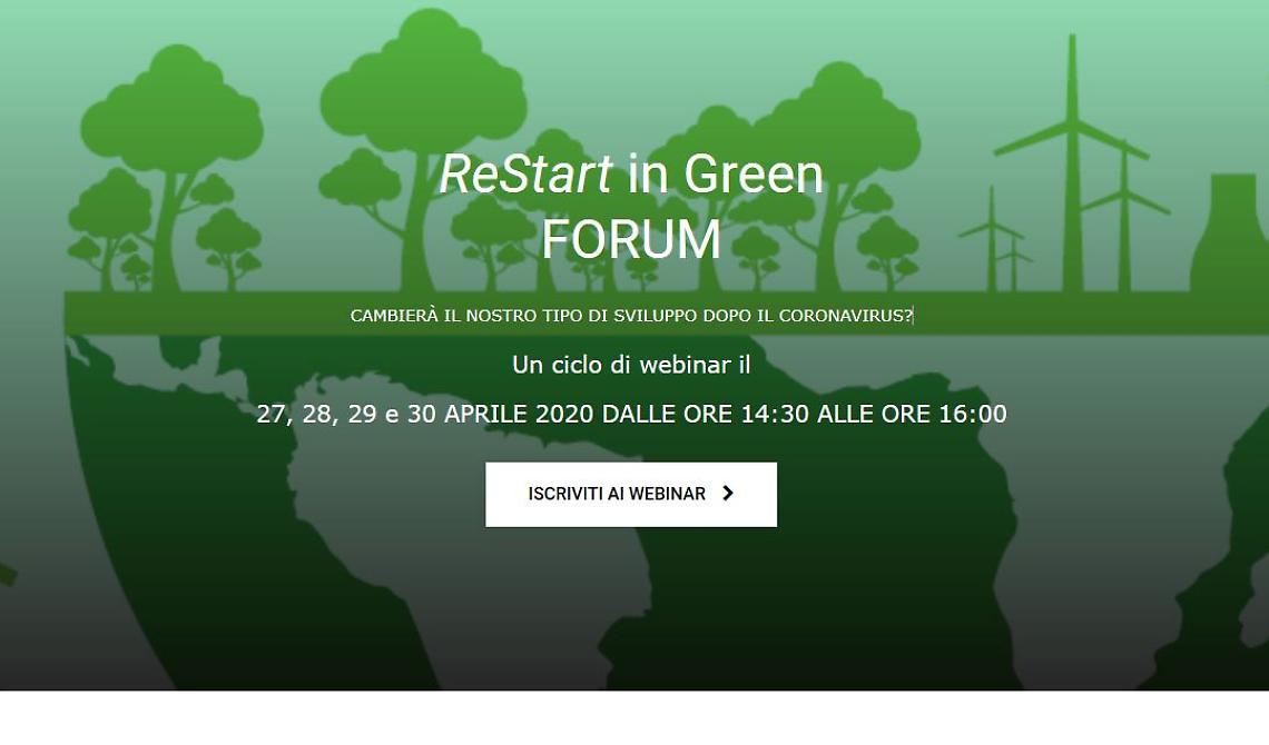 Al via “ReStart in green forum”, il webinar gratuito creato grazie alla sinergia tra la Camera forense ambientale di Basilicata e RemTech expo