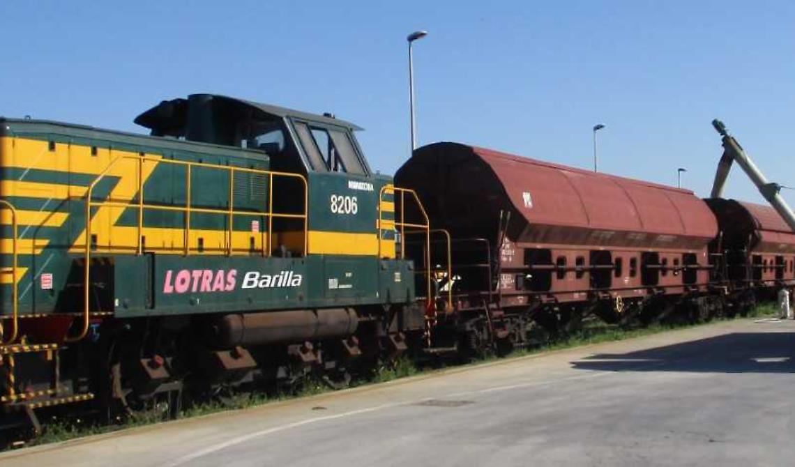 Barilla fa viaggiare con Lotras 30mila tonnellate di grano a settimana per Parma