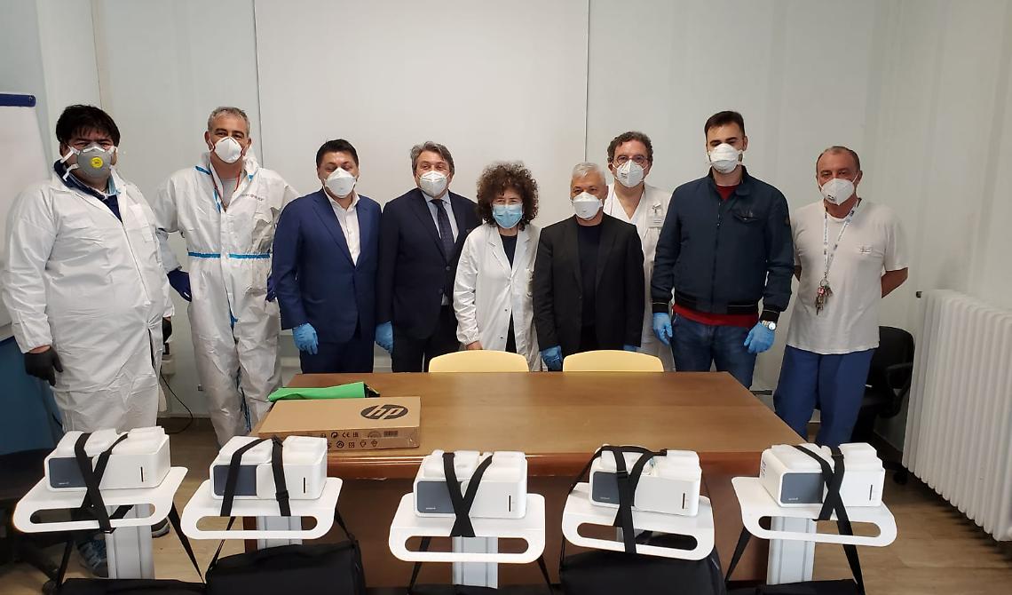 Vinforte, una botte piena anche si solidarietà per i suoi dipendenti e il Policlinico di Foggia