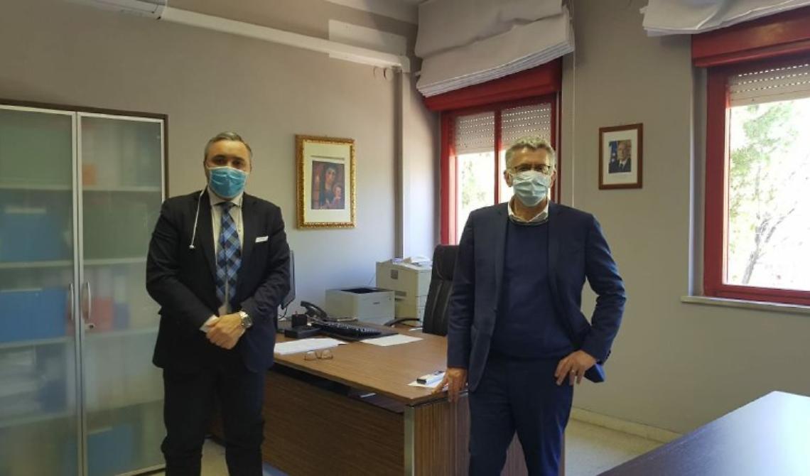 Policlinico di Foggia, Lovecchio elogia i sanitari e tiene d'occhio Dattoli