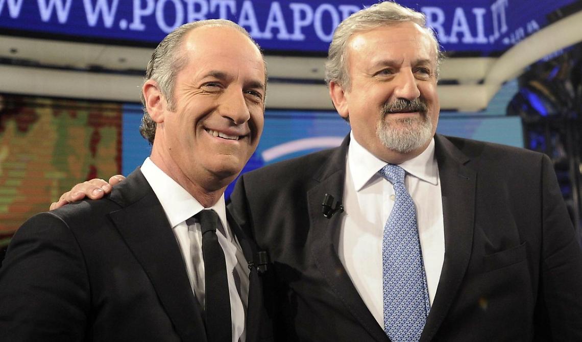 Emiliano e Zaia guidano la classifica dei presidenti di Regione più graditi