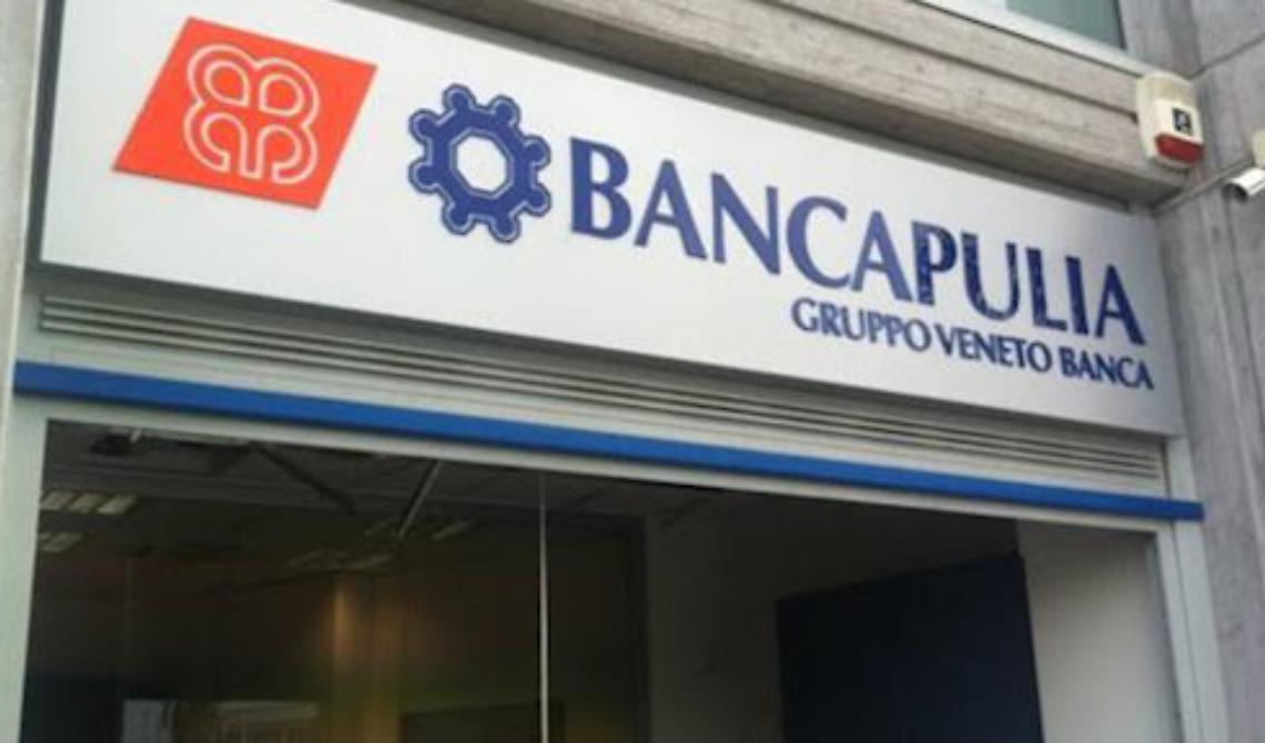 La sanseverese Banca Apulia, venduta a Veneto Banca, condannata a risarcire azioni rischiose piazzate come sicure