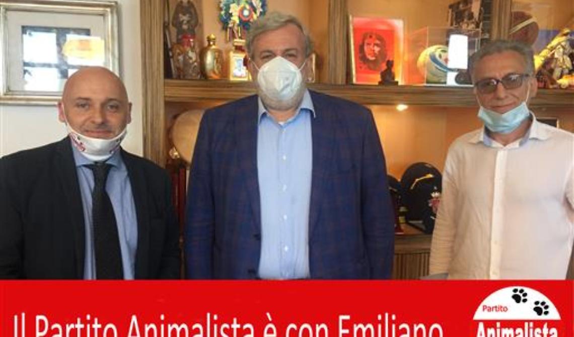 Con Emiliano per fare della Puglia la regione più animalista d'Italia