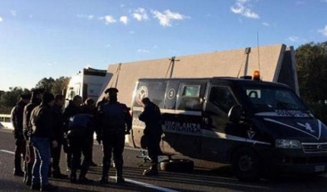 Commando foggiano nell'assalto del portavalori sulla Lecce - Brindisi: 7 arresti
