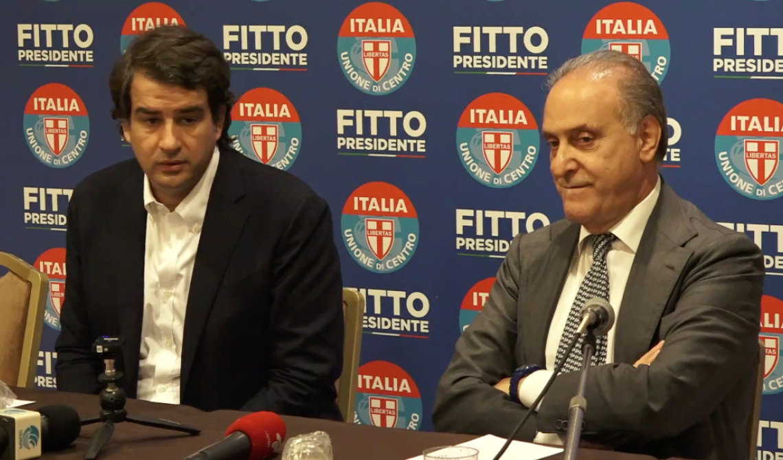 Cesa (Udc): «Stiamo con Fitto perché coerenti, a sinistra solo accozzaglia»
