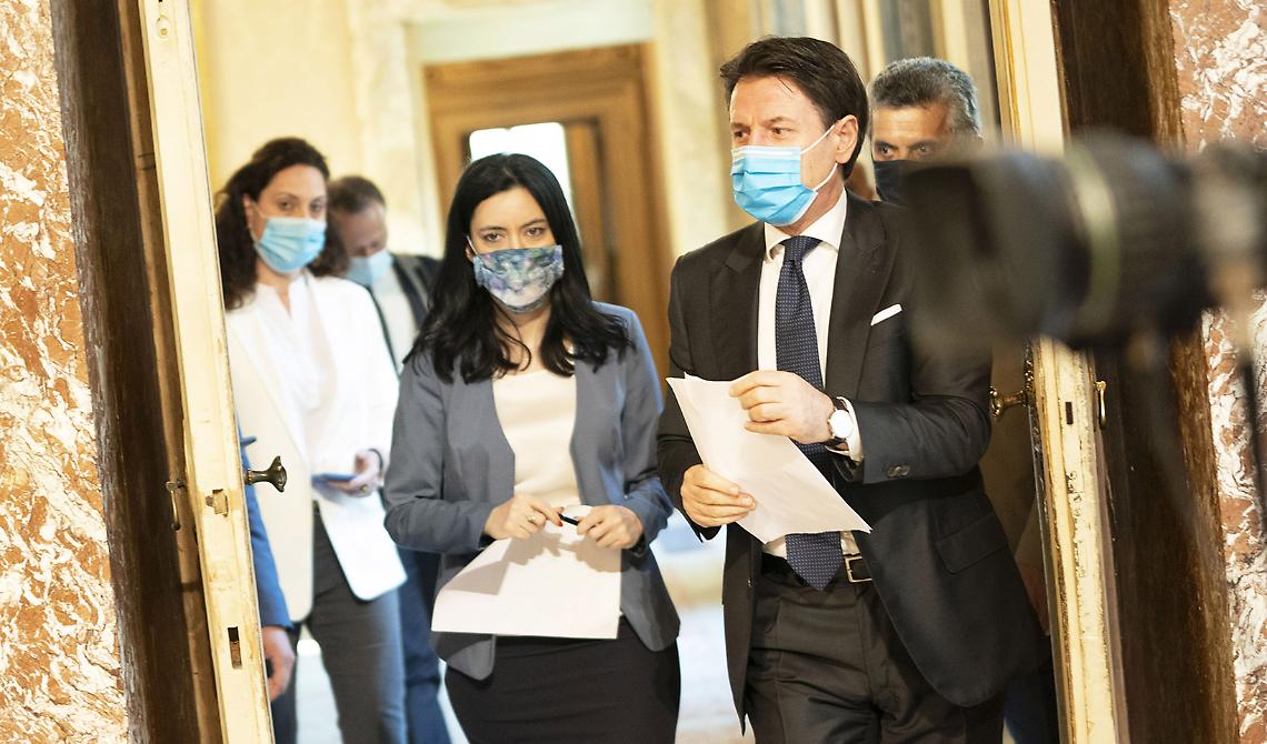 Conte e Azzolina e Morra a Cerignola per il tour della legalità