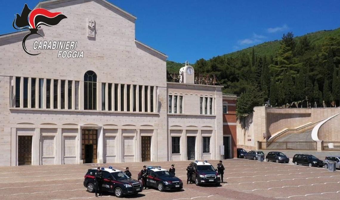 Coppia di Altamura in "pellegrinaggio" a San Giovanni Rotondo per rubare le offerte nel santuario di Padre Pio