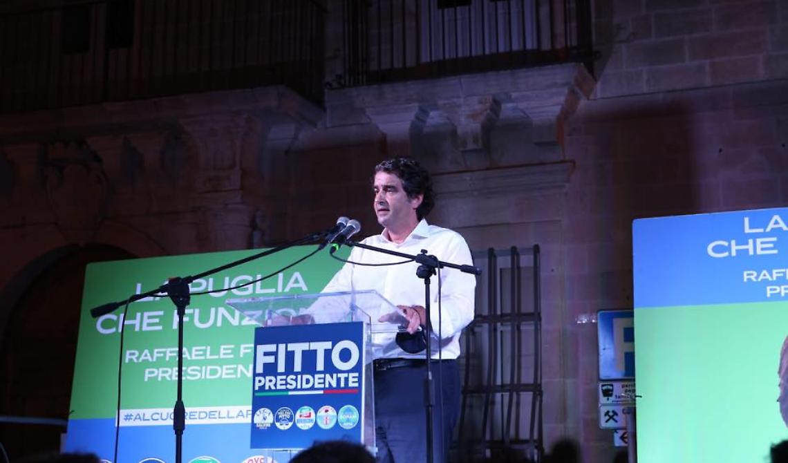 Regionali, Fitto ringrazia: «Ma contro deluso dai toni violenti di Emiliano e Vendola contro di me»