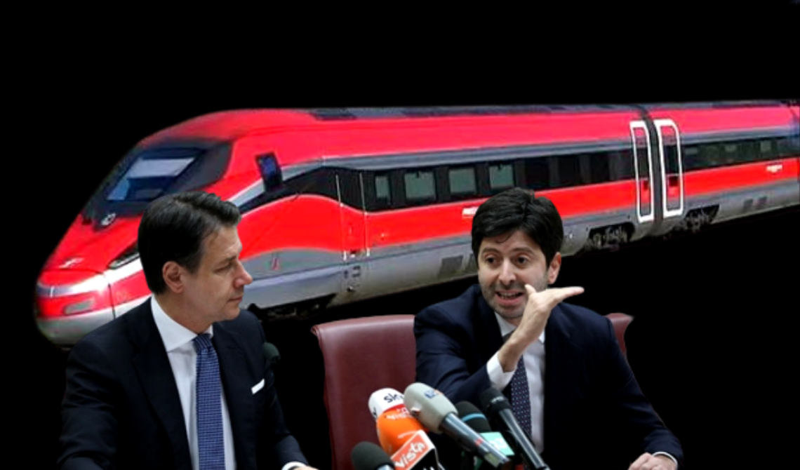 Impossibile prenotare l'alta velocità dopo il 12 dicembre. Conte e Speranza: Lockdown già deciso?