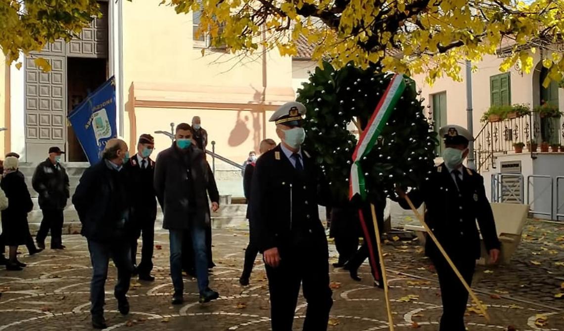 Celebrata anche a Bella la giornata dell'unità nazionale e delle forze armate 