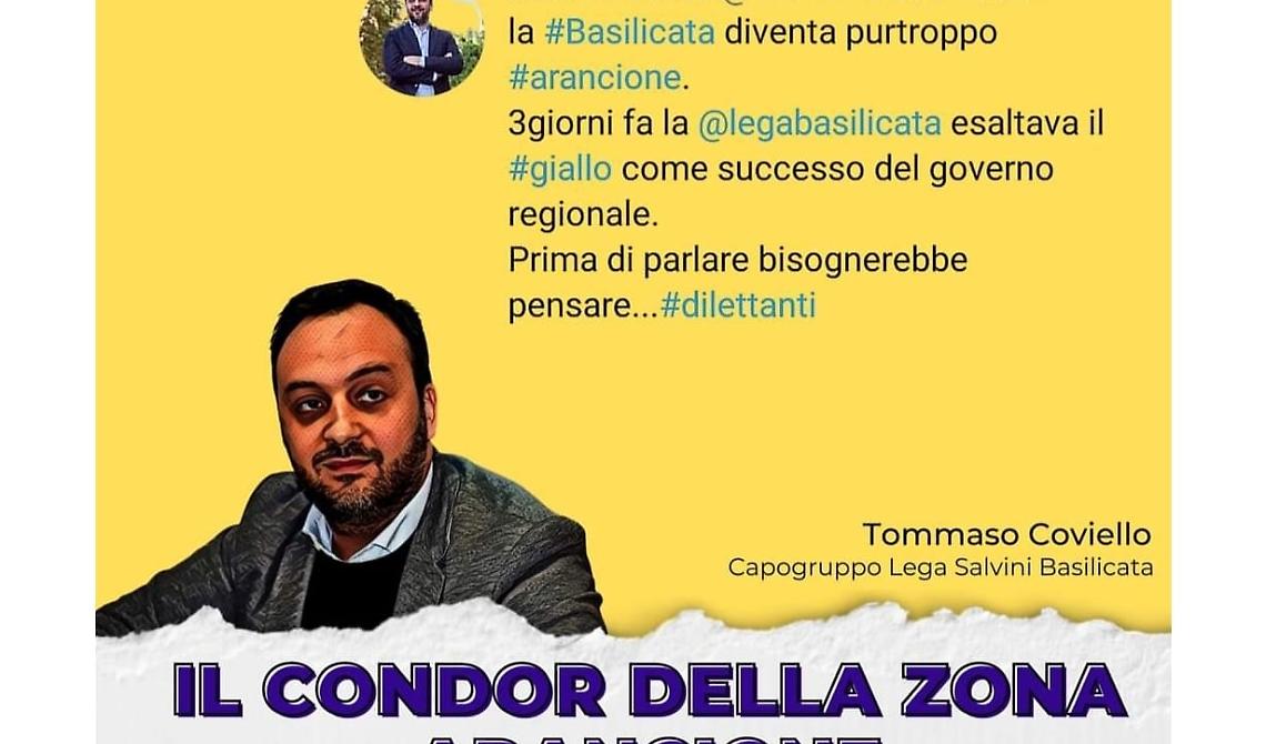 Il «condor della zona arancione» Polese punzecchia la Lega. Coviello a muso duro: «Sterili attacchi politici di una minoranza priva di argomenti»