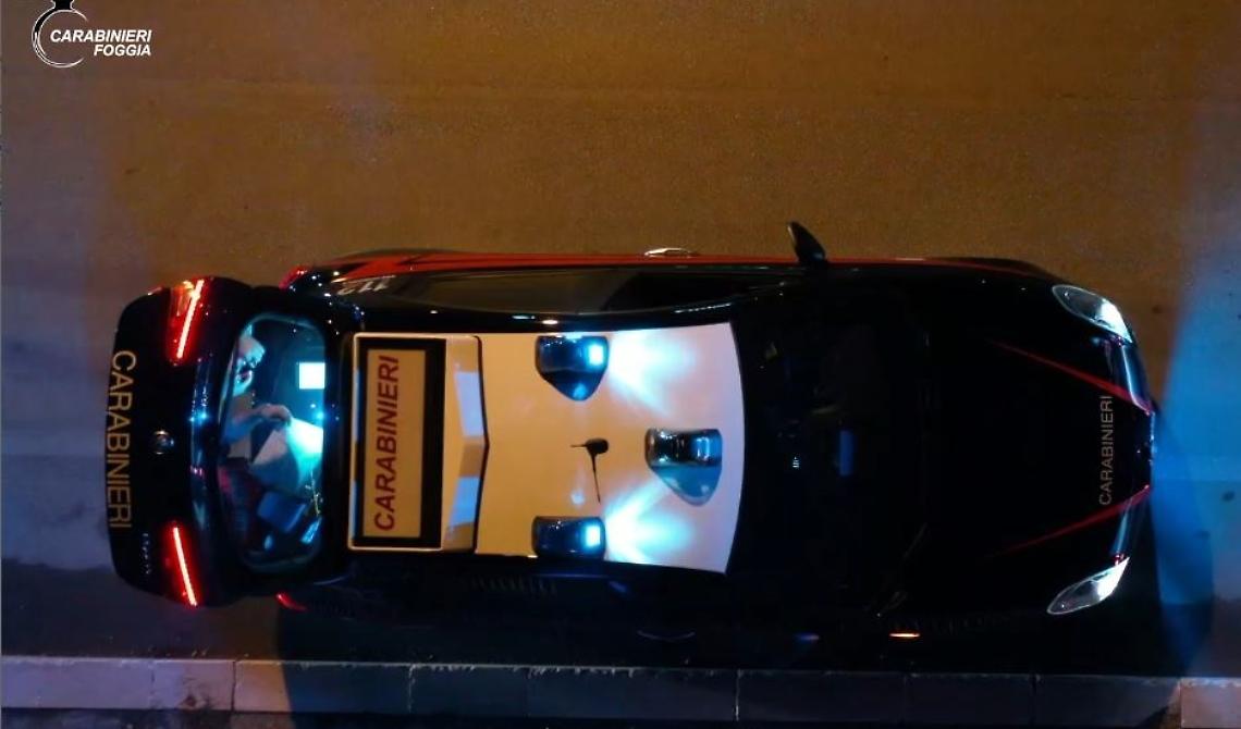 I Carabinieri di Foggia acchiappano altri due delinquenti dediti al furto di auto