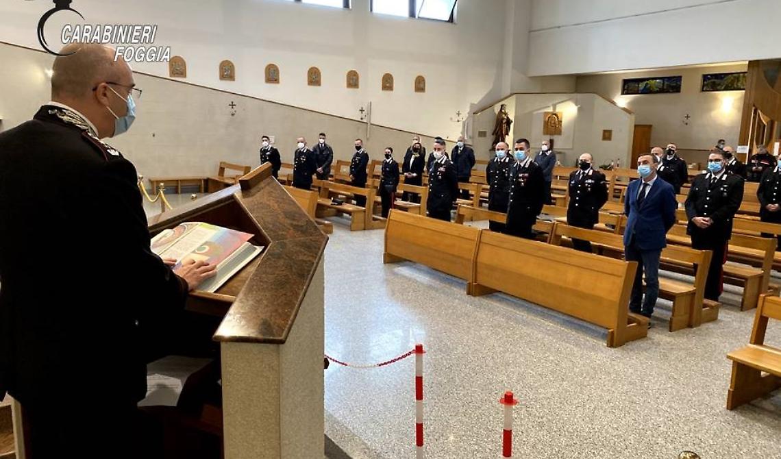 I Carabinieri di Foggia celebrano "Maria Virgo Fidelis”